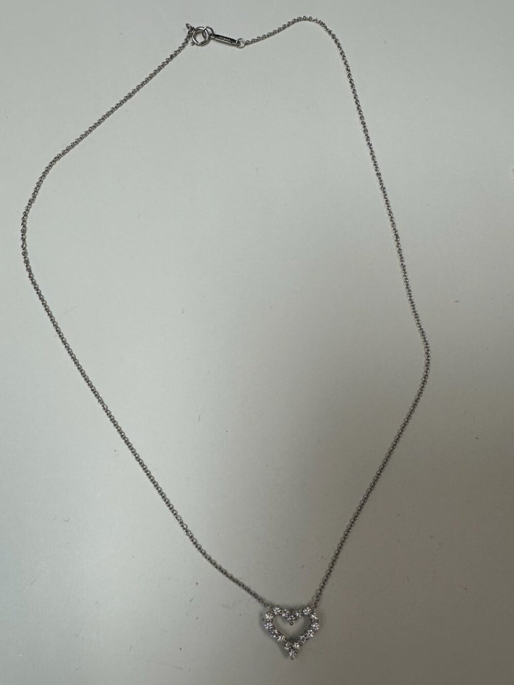 Tiffany & Co. Diamond Heart Pendant